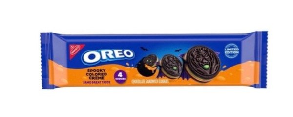Producto - Oreo spooky colored creme 58gr
