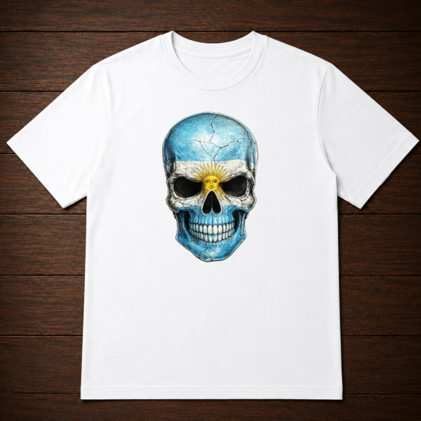 Producto - Remera - Calavera argentina - 2