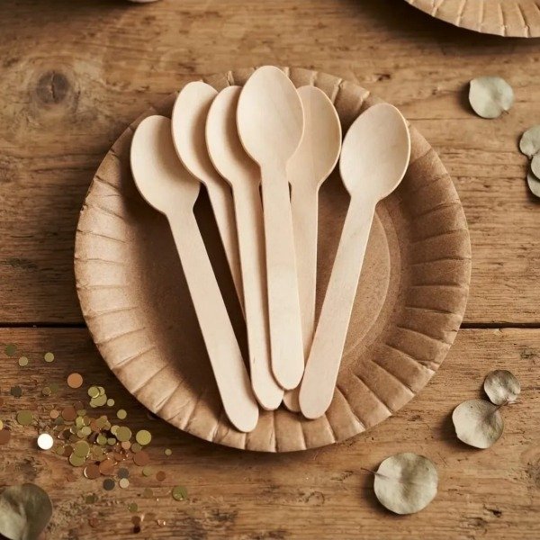 Producto - PLATOS KRAFT ECOLÓGICOS DESCARTABLES 18 CM - 5
