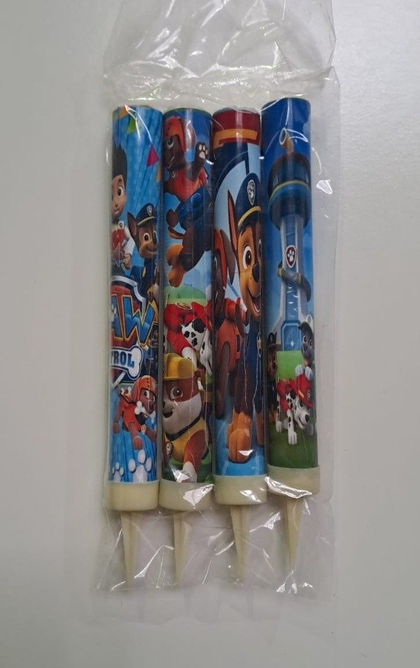 Producto - Bengala Estampada x4 Patrulla Canina