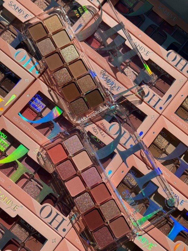 Producto - PALETA DE SOMBRAS X12- SANIYE - CAJA DE 12 PALETAS