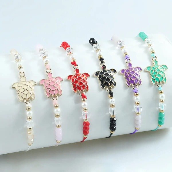 Producto - Pulseras de Hilo Tortuguitas Pack x12 en Blister BL