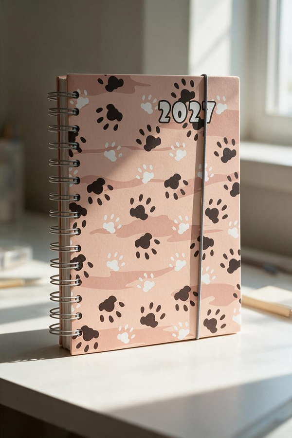 Producto - AGENDA A5 HUELLITAS 2027 DIARIA - 1