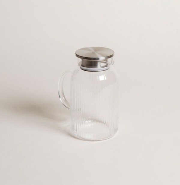 Producto - JARRA  DE VIDRIO CON TAPA DE ACERO 1500 ML - 3