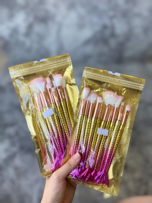 Producto - Set de 10 brochas sirena