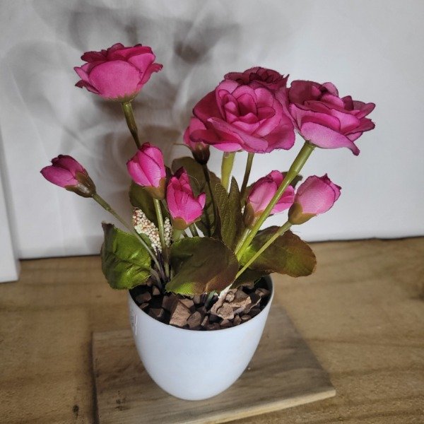 Producto - ROSAS ROCOCO CON MACETA