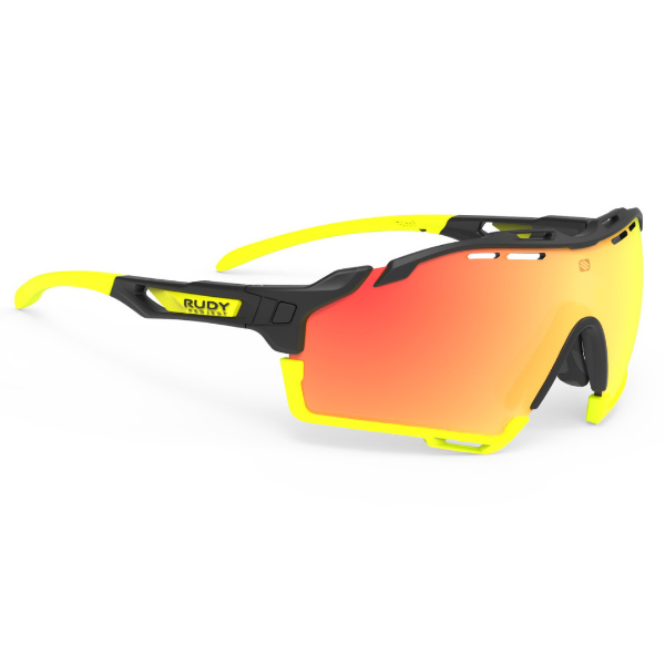 Producto - LENTES RUDY PROJECT CUTLINE BLACK MATTE - MULTILASER ORANGE