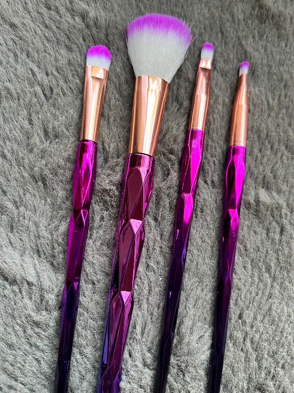 Producto - Set x4 brochas diamante tornasol