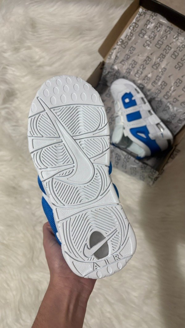 Producto - AIR MORE UPTEMPO LOW WHITE ROYAL BLUE - 3