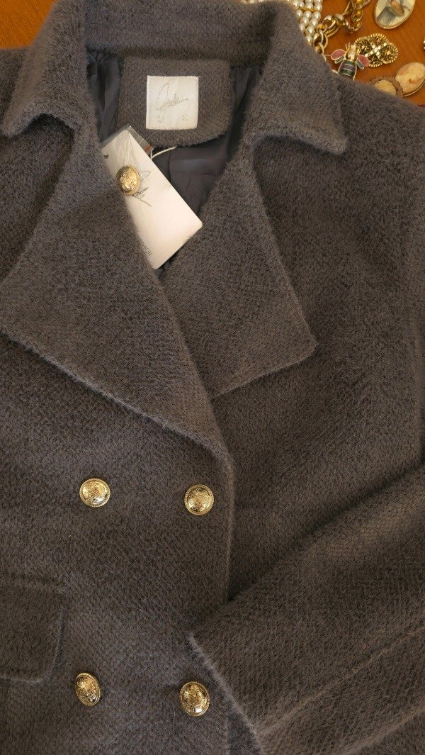 Producto - Tapado/Blazer Dana Gris! IMPORTADO NUEVO - 6