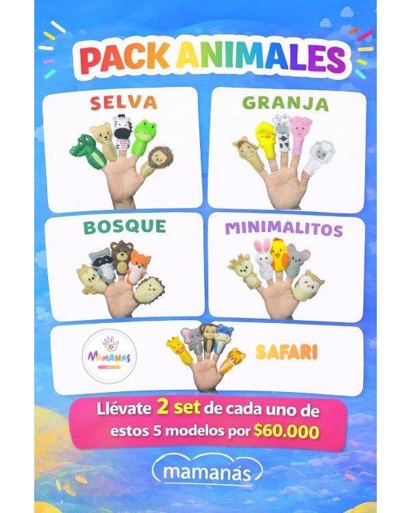 Producto - PACK ANIMALES