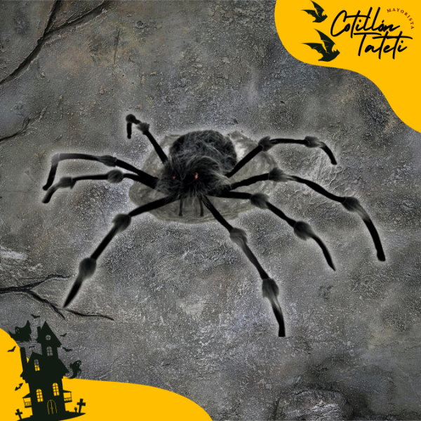 Producto - ARAÑA CON LUZ Y MOVIMIENTO - 92x16x26cm