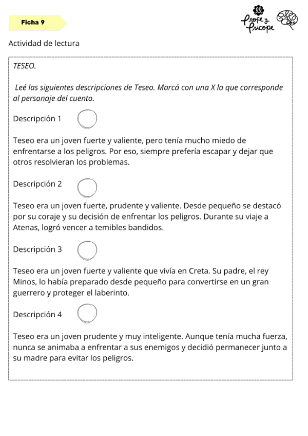 Producto - LABERINTOS I: TESEO Y EL MINOTAURO: 5to y 6to 3 niveles de alfabetización - 16