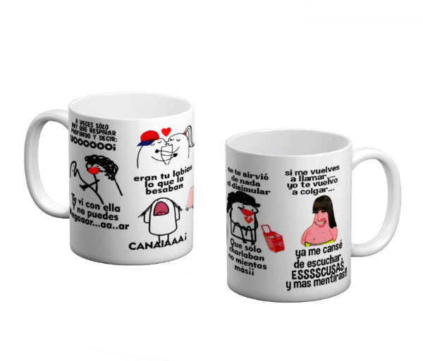Producto - Taza Flork Musica La Coqueta la Llamda (Canaia)