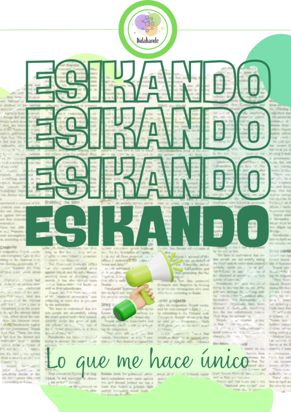 Producto - ESIKANDO- Lo que me hace unico