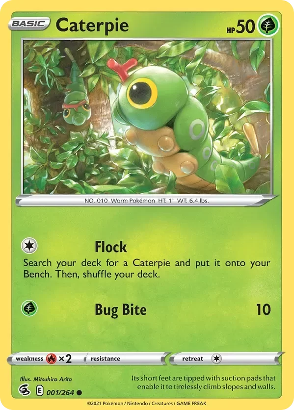 Producto - Caterpie - 001/264 - Fusion Strike