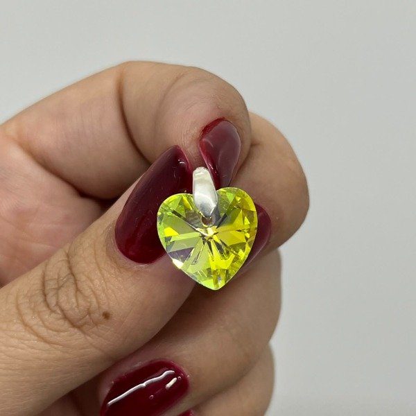 Producto - Dije sw corazón italiano distintos colores disponibles - 0