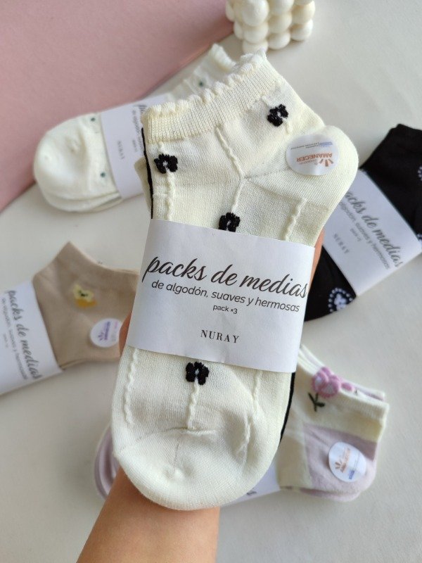 Producto - Pack x3 medias nice