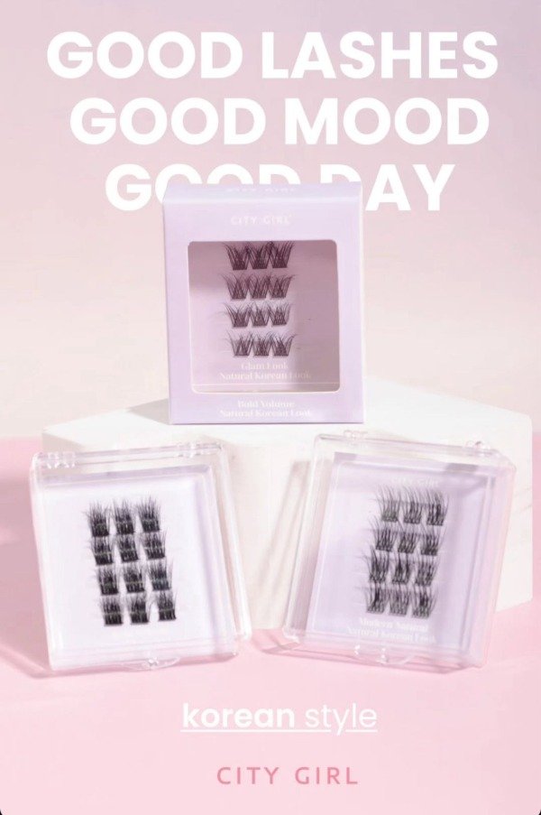 Producto - Pestañas postizas estilo koreano City Girl