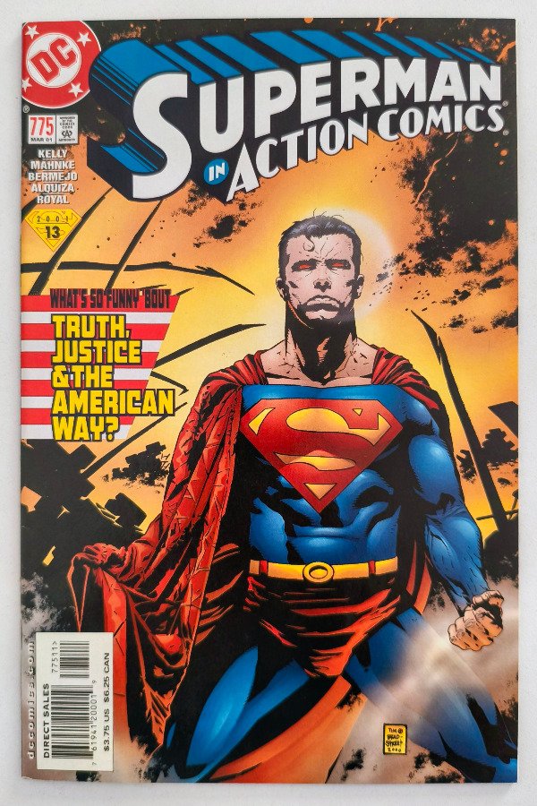 Producto - Action Comics #775 (2001) - Clásico número moderno, Superman vs Manchester Black