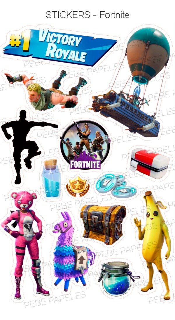Producto - Stickers Fortnite