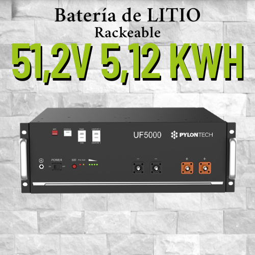 Producto - Batería de Litio UF5000 48v 5.12Kwh