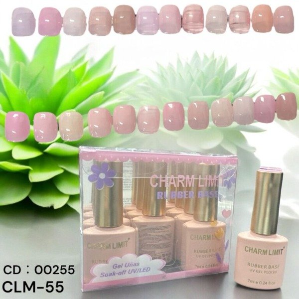 Producto - SERIE A+B 24U DE BASE RUBBER - CHARM LIMIT