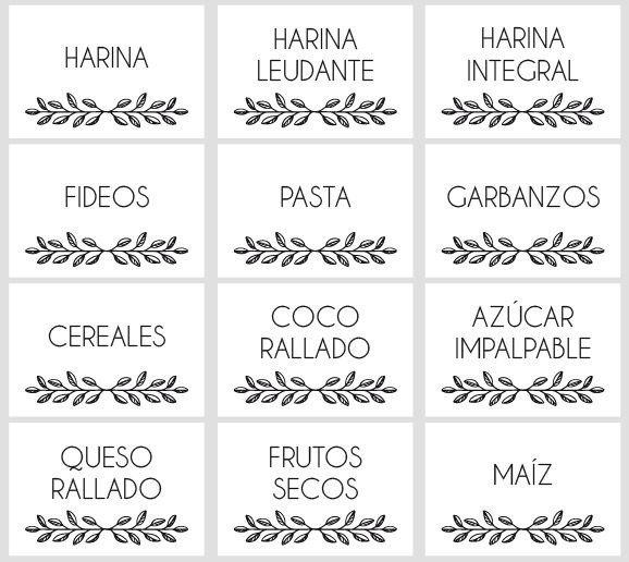 Producto - Plancha de etiquetas para frascos Cartago 103 - 1