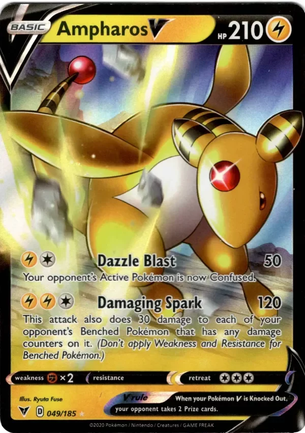Producto - Ampharos V - 049/185 - Vivid Voltage - Holo