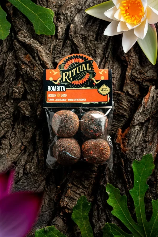 Producto - BOMBITA RITUAL SAGRADA MADRE X4 BRILLAR