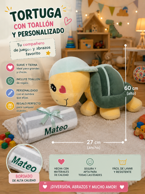 Producto - PELUCHE TORTUGA
