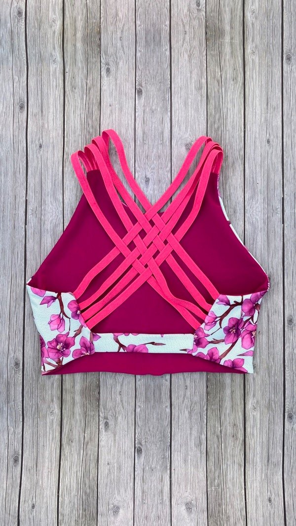 Top casiopea reversible colección flor de ciruelo — imagen 2