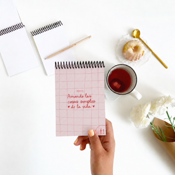 Producto - AMANDO LAS COSAS SIMPLES - Libreta A6