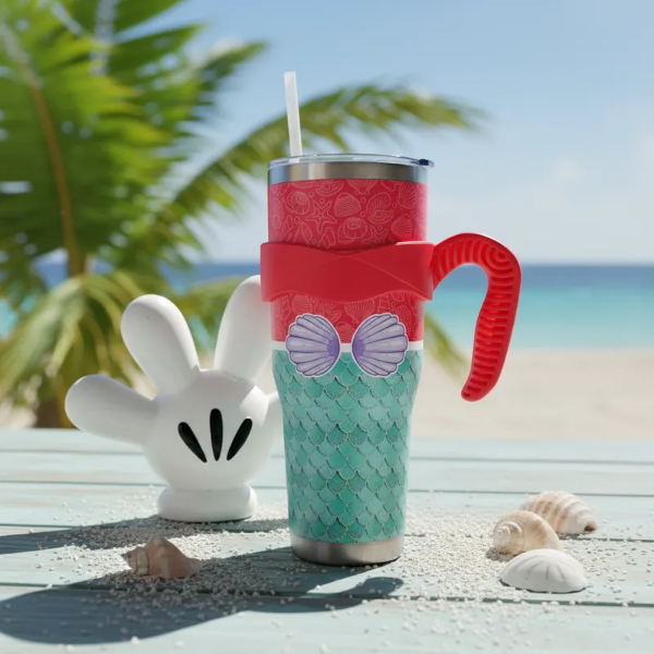 Producto - Vaso de Acero La Sirenita Importado