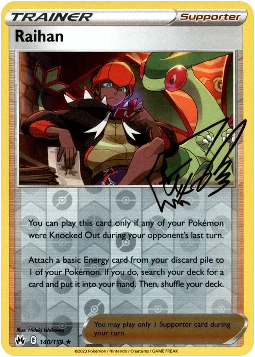 Producto - Raihan - 140/159 - Crown Zenith - Reverse Holo