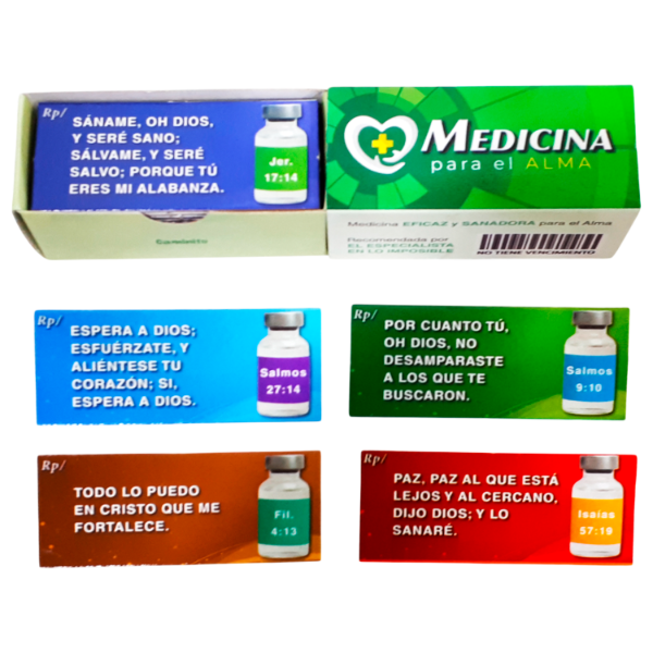 Producto - PROMO Promesas De La Biblia Medicina Para El Alma (PACK X4 UNIDADES)