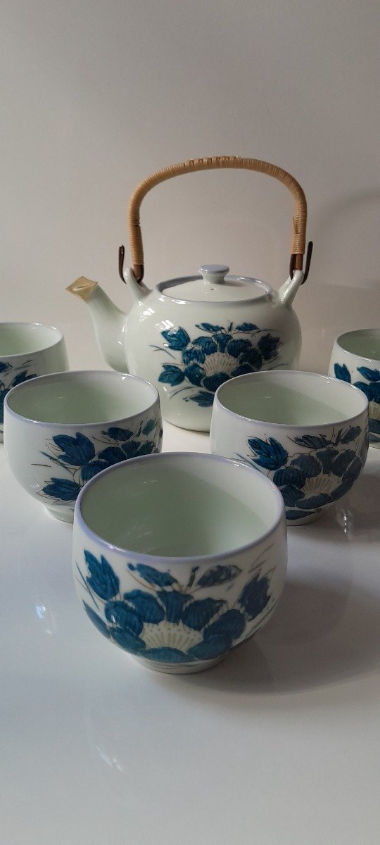 Producto - Tetera con 5 pocillos oriental