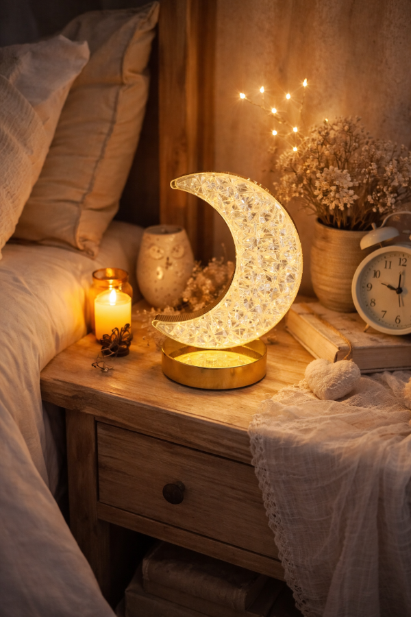 Producto - Lampara táctil Luna Creciente 3 temperaturas