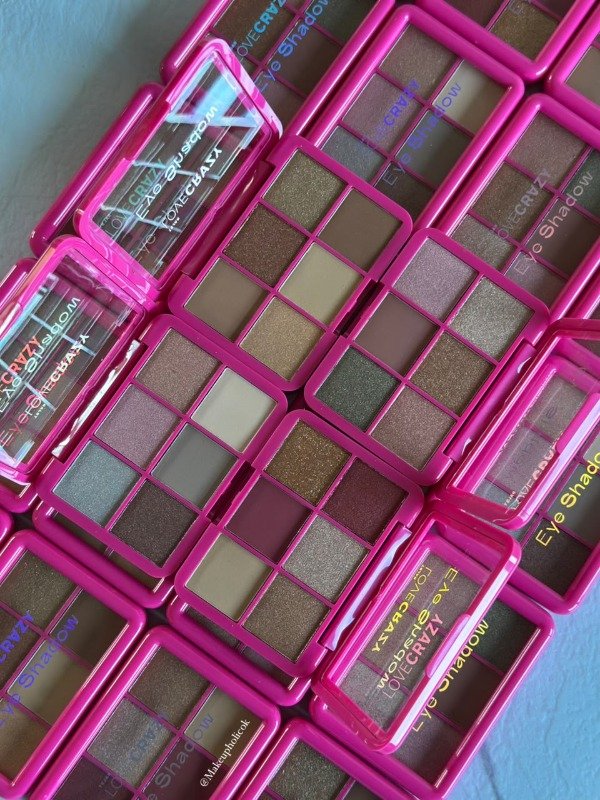 Producto - PALETA DE SOMBRAS X6 LOVE CRAZY - TEJAR - CAJA DE 24 UNIDADES