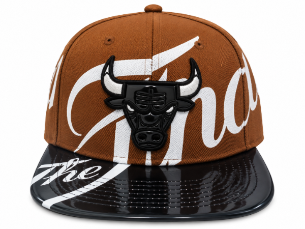 Producto - gorra plana Chicago the finals v negro copa marron c