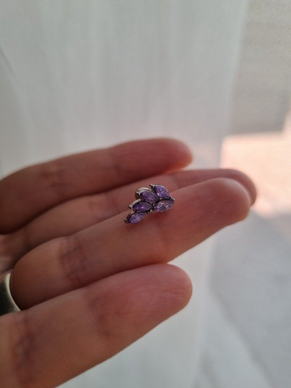 Producto - Piercing helix alita lila