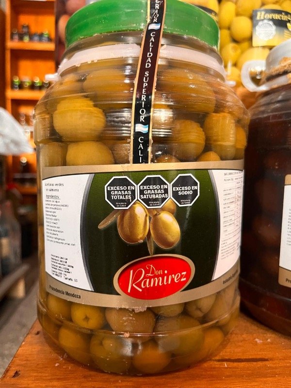 Producto - Aceitunas verdes Don Ramirez 2 kg