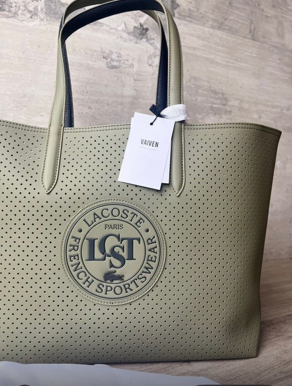 Producto - Tote Bag Ana Sin Cierre -reversible con sobre Verde