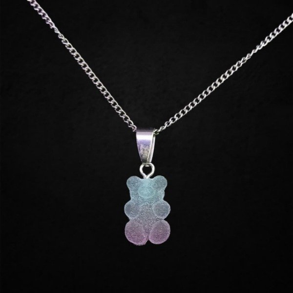 Producto - Collar de ositos de goma (varios colores)