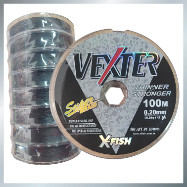 Producto - Multifilamento Vexter X-fish 4x 0.20 41lb Negro
