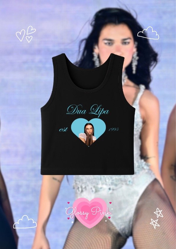 Producto - Tank Top Dua Lipa Este 1995 - DTF