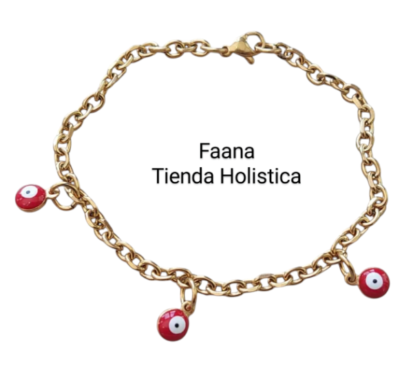 Producto - Pulsera Ojitos - Roja