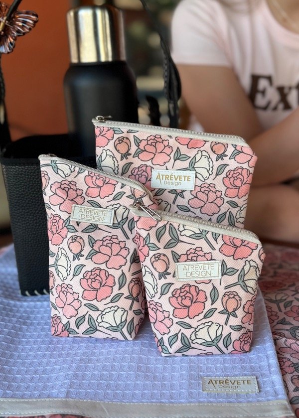 Producto - Yerbero xl + yerbera y azucarera - rosas