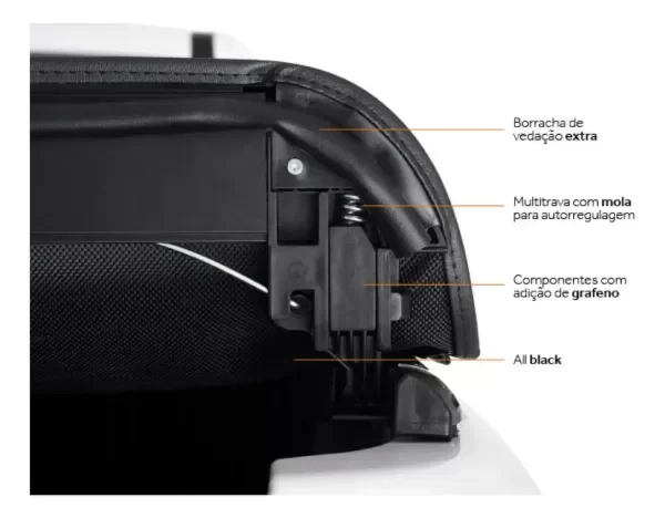 Producto - Lona Marítima GRX Pro Black Nissan Frontier CD 2023+ KEKO - 3