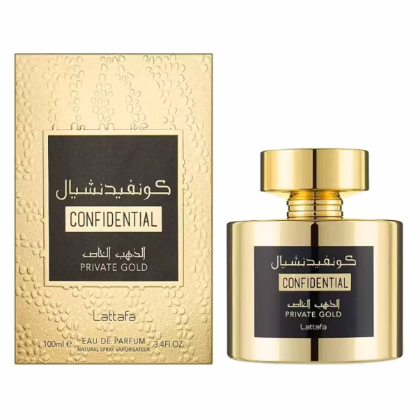 Producto - Perfume Lattafa Confidential Private Gold Eau de Parfum Unissex 100ml